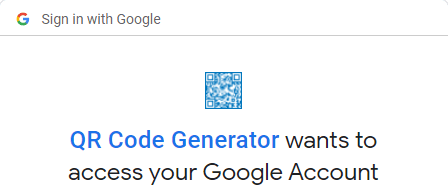 Permission to access account
